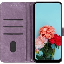 Tecno Pova 6 Neo Pu Deri Cüzdan Kickstand Kart Ekleme Için Flip Case (Yurt Dışından)