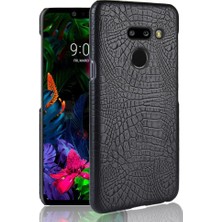 Lg G8 Thinq Klasik Timsah Moda Koruyucu Için Şık Klasik Durumda (Yurt Dışından)