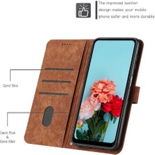 Tecno Pova 6 Neo Pu Deri Cüzdan Kickstand Kart Ekleme Için Flip Case (Yurt Dışından)