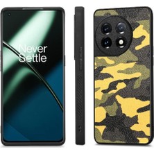 Oneplus 11 Camo Tasarım Hafif Anti Damla Kablosuz Şarj Için Kılıf (Yurt Dışından)