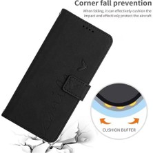 Tecno Pova 6 Neo Aşk Cüzdan Için Flip Case Yan Toka Pu Deri Kart (Yurt Dışından)