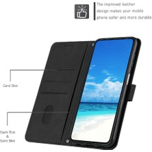 Tecno Pova 6 Neo Aşk Cüzdan Için Flip Case Yan Toka Pu Deri Kart (Yurt Dışından)