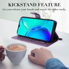 Vivo Y27 4g Flip Kickstand Pu Deri Manyetik Kapak Darbeye (Yurt Dışından)