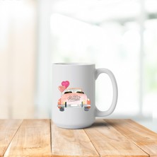 Karmelom Studio Just Married Porselen Kupa Bardak