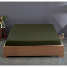 Sabia Pamuk 62 Tel (155 Tc) Okotex Sertifikalı Çift Kişilik 160X200+37 cm Lastikli Çarşaf Seti