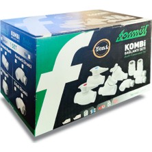 Formül Kombi Alt Bağlantı Seti 10'lu Düz