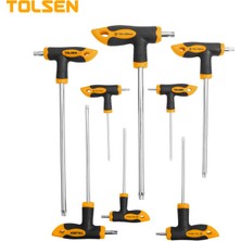 Tolsen 20061  Tolsen Endüstriyel 8'li Kollu Torx Anahtar Seti