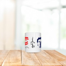 Karmelom Studio Ayrton Senna Sempre Porselen Kupa Bardak