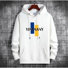 Amor Man Büyük Beden Özel Tasarım Kapüşonlu Yınfaany Baskılı Modern Battal Erkek Hoodie-Sweatshırt