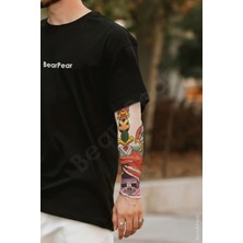 BP Tattoo Blade Renkli Giyilebilir Dövme Çorap Tattoo (2 Adet)