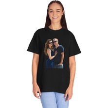 Young Fit Kişiye Özel Fotoğraf Baskılı Unisex Oversize T-Shirt