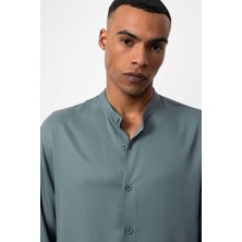 Antioch Yeşil Hakim Yaka Regular Fit Erkek Gömlek
