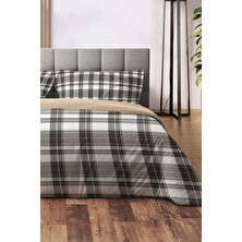 Amor Home Çift Kişilik Pamuk Saten Nevresim Takımı Tartan