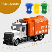 Ctoy Işıklı Sesli Sök Tak Oyuncak Çöp Kamyonu YW9083A