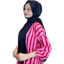 Siyane Scarf Tül Görünümlü Şal - Pırlanta Abiye Düğünlük Şal 00790