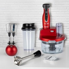 TEFAL 'in Powelix Activflow On The Go 1500 Watt 4 Bıçaklı Blender Seti , Lambader hediyeli