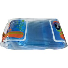 Vapa Plastik Şeffaf Sup Kaşık - Tatlı Kaşığı - 100 Adetlik Paket
