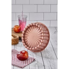 Granit Döküm Tart Kalıbı Rose Gold 26CM Kutulu Dilimli Tart Turta Kalıbı Rose Gold Kutulu