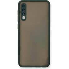 Newface Samsung Galaxy A50 Kılıf Montreal Silikon Kapak - Yeşil 13