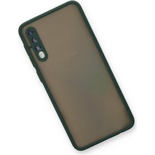 Newface Samsung Galaxy A50 Kılıf Montreal Silikon Kapak - Yeşil 13