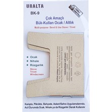 Uralta Bk-9 Çok Amaçlı Bük-Kullan Ocak/rüzgarlık/nihale