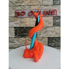 3D Online Ejderha Şeklinde Dekoratif Kale ml ik