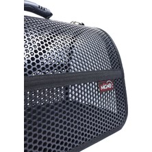 Migno Flybag Voyager Fileli Model Kedi Köpek Taşıma Çantaları - Siyah