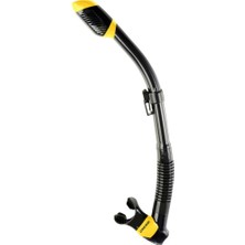 Cressi Dry Şnorkel Black-Yellow