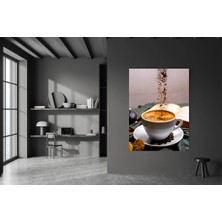 Emilart Modern Kahve Fincan Cafe Restaurant  Kanvas Tablo