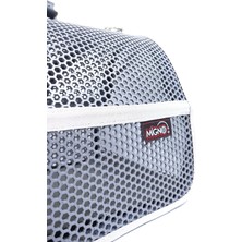 Migno Flybag Voyager Fileli Model Kedi Köpek Taşıma Çantaları - Gri