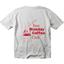 Helios Haute Fast Monday Club 2 Tasarım Relaxed Fit Kadın Tişört