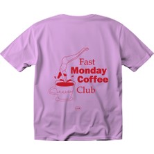 Helios Haute Fast Monday Club 2 Tasarım Relaxed Fit Kadın Tişört