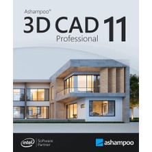 Ashampoo® 3D CAD Professional 11 (Windows) - 1 PC Lifetime/Ömür Boyu Abonelik Kodu