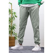 Wafrazon Erkek Jagger Pantolon Paraşüt Kumaş Su ve Rüzgar Geçirmez Parçalı Model