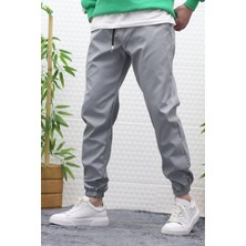 Wafrazon Erkek Jagger Pantolon Paraşüt Kumaş Su ve Rüzgar Geçirmez Paça Lastikli