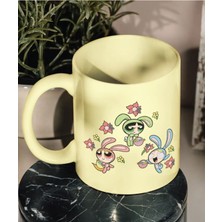 Bikutumutluluk Powerpuff Girls Bahar Sarı Hediye Kupa Bardak