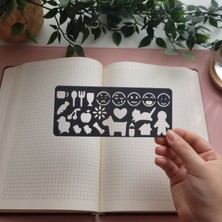 Karmelom Studio Bullet Journal Montessori Şablon Cetvel 1