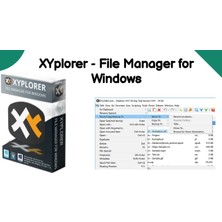 XYPLORER File Manager (Windows) - 1 PC Lifetime/ömür Boyu Abonelik Kodu