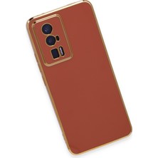 Newface Xiaomi Poco F5 Pro Kılıf Volet Silikon - Kırmızı 13