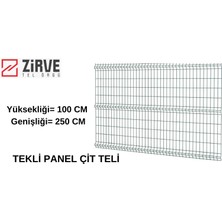 100 x 250 cm Panel Çit Teli