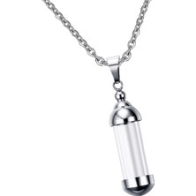 Sholov 3 Açılabilir Flakon Tüp Kolye Zinciri, Mini Urn (Yurt Dışından)