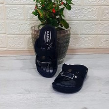 Fiyra Kajma Siyah Renk Erkek Çocuk Günlük Terlik