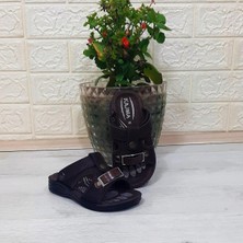 Fiyra Kajma Kahverengi Renk Erkek Çocuk Günlük Terlik