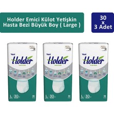 Holder Emici Külot Yetişkin Hasta Bezi Büyük Boy ( Large ) 30  X 3 Adet