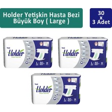 Holder Yetişkin Hasta Bezi Büyük Boy ( Large ) 30 X 3 Adet