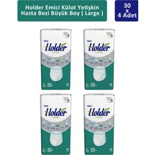 Holder Emici Külot Yetişkin Hasta Bezi Büyük Boy ( Large ) 30  X 4 Adet