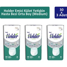 Holder Emici Külot Yetişkin Hasta Bezi Orta Boy ( Medium ) 30 X 3 Adet