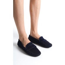 Mubiano Summer Mubiano Summer Kadın Triko Lacivert Babet & Loafer -Mstb2020-Lcv