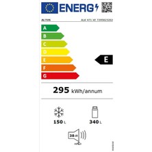 Altus ALK 471 XE 490 Lt E Enerji Sınıfı 514 lt No Frost Buzdolabı