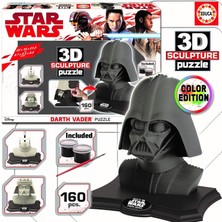 Star Wars Darth Vader 3D Heykel Puzzle Sculpture Pazıl 160 Parça